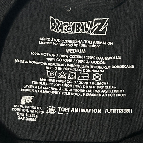DRAGON BALL Z Graphic Tee Shirt - Picture 4 of 4